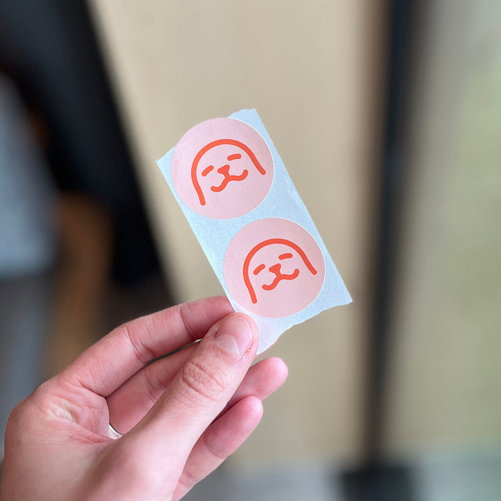 Bundel: 5 wenskaarten + 4 stickers
