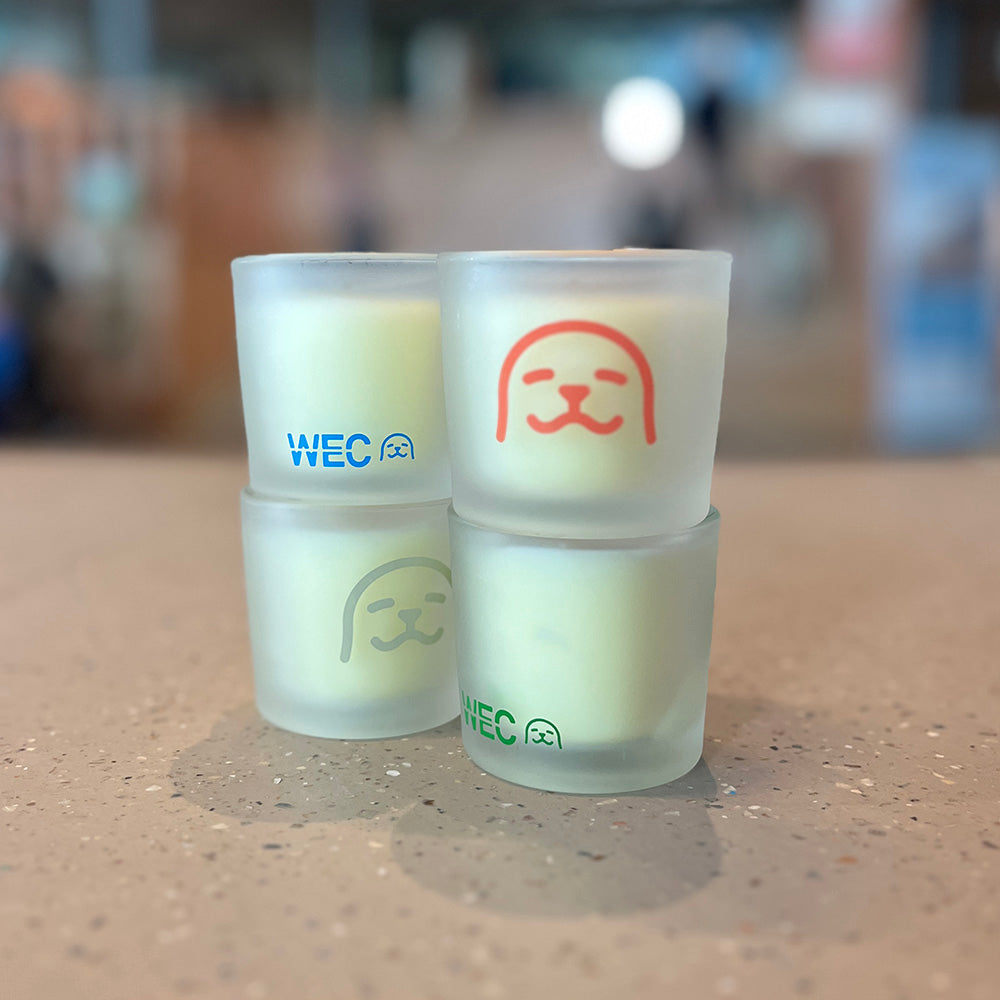Set van 4 WEC kaarsen