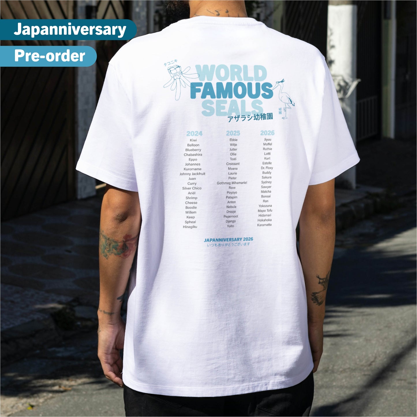 【予約販売】Japanniversary 2026 限定Tシャツ