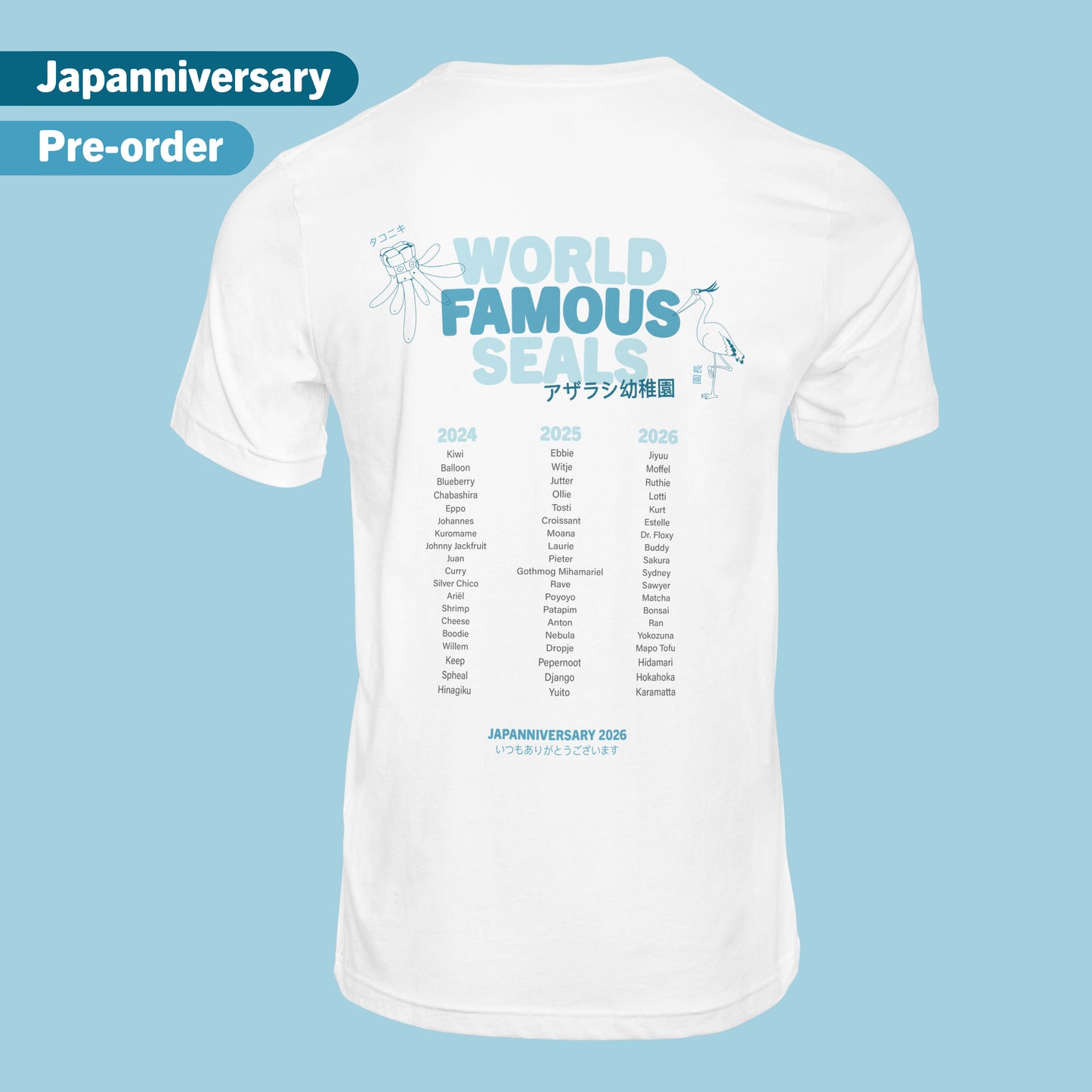 【予約販売】Japanniversary 2026 限定Tシャツ