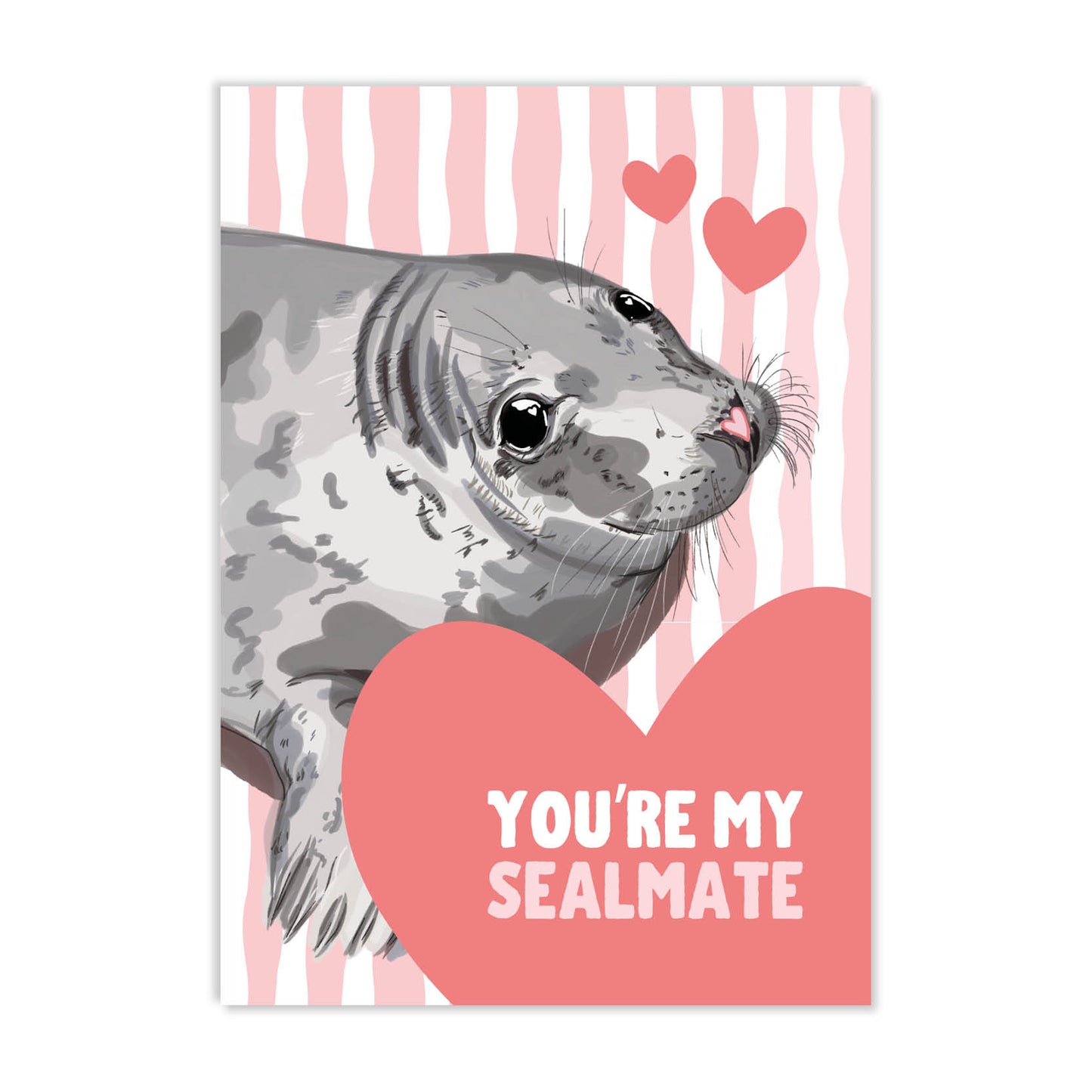 Wenskaart 'You're my sealmate'